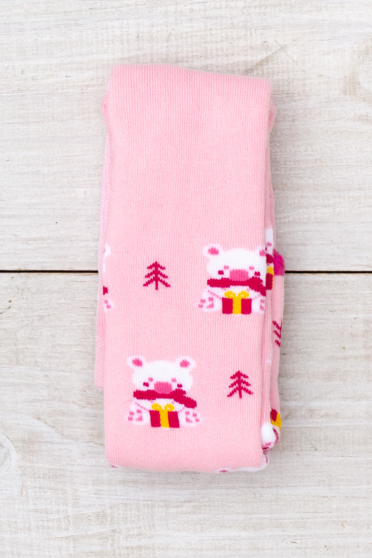 Колготки ясельні для дівчинки (зима)